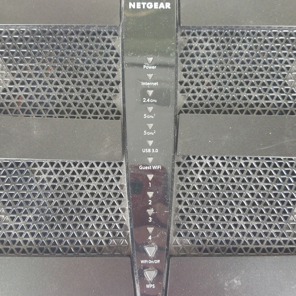 NETGEAR Nighthawk X6S R7900P WiFi Router AC3000 Black Excellent Tri-Band MU-MIMO - Picture 6 of 7